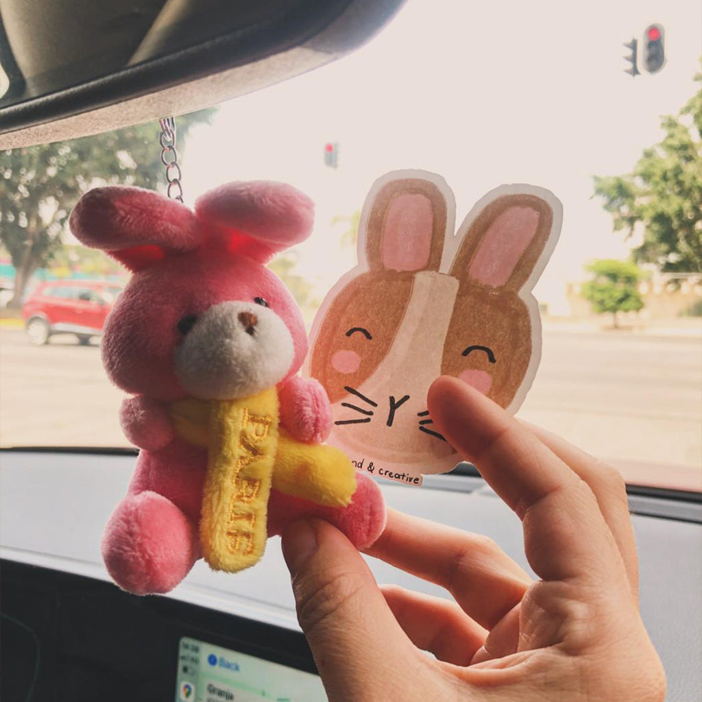 Bunny sticker