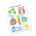 Easter sticker sheet