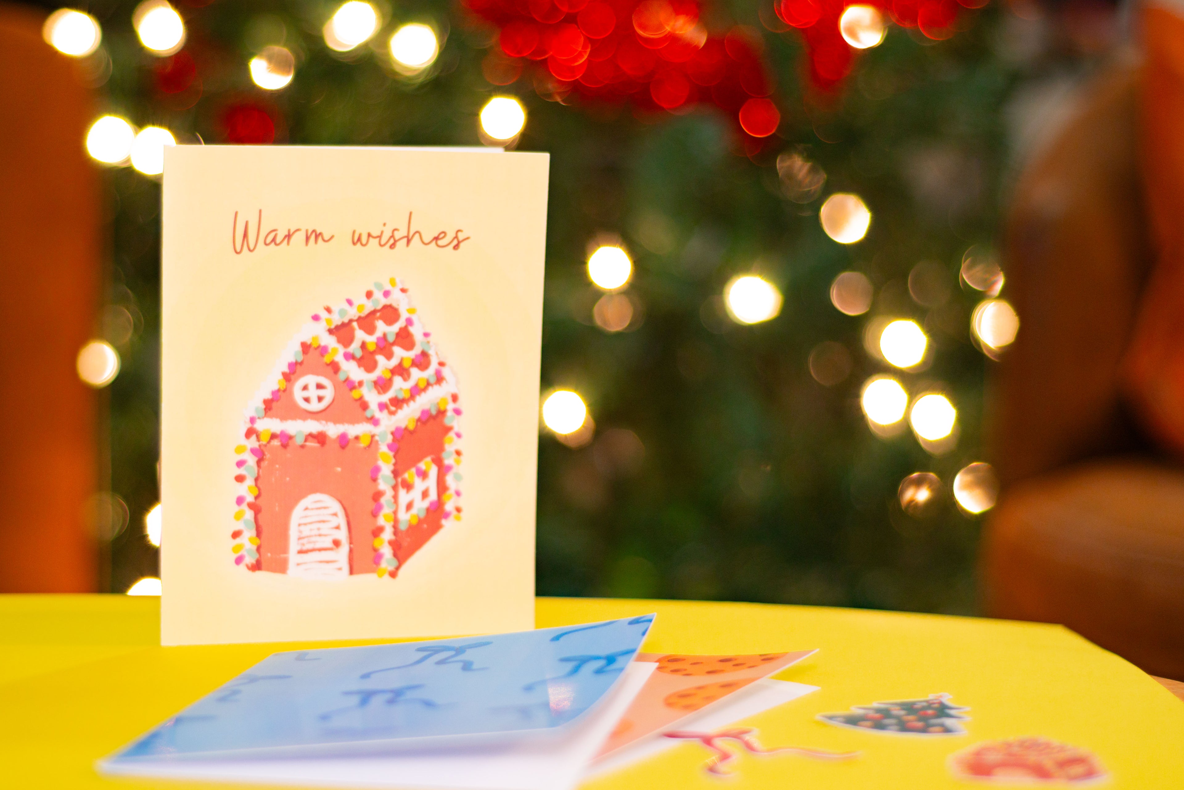 Warm wishes card