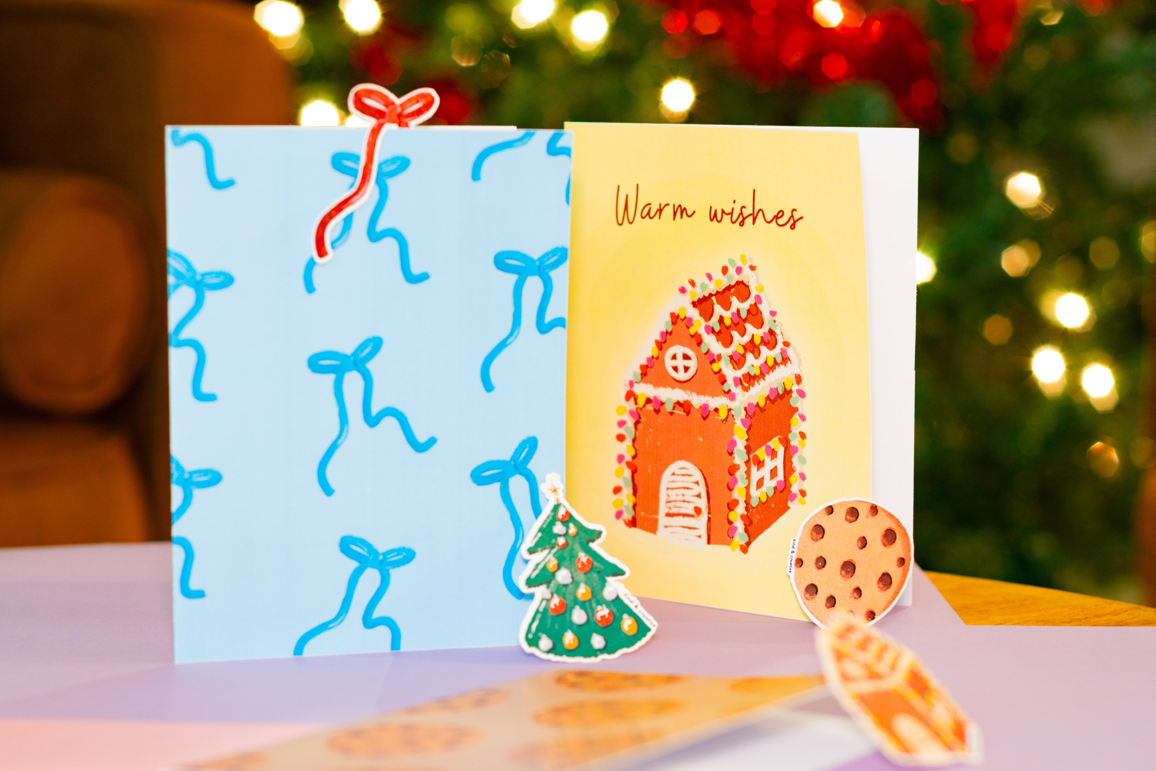 Warm wishes card