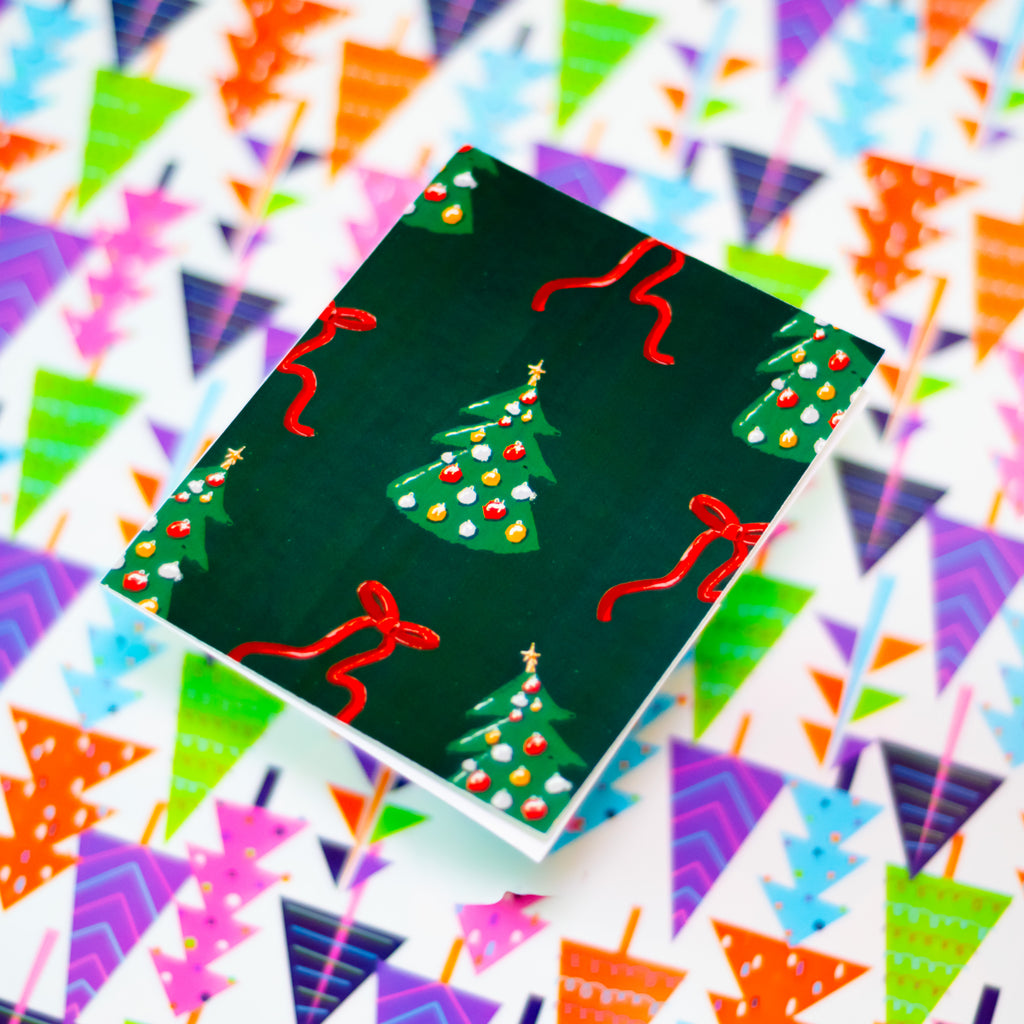 Trees and bows card