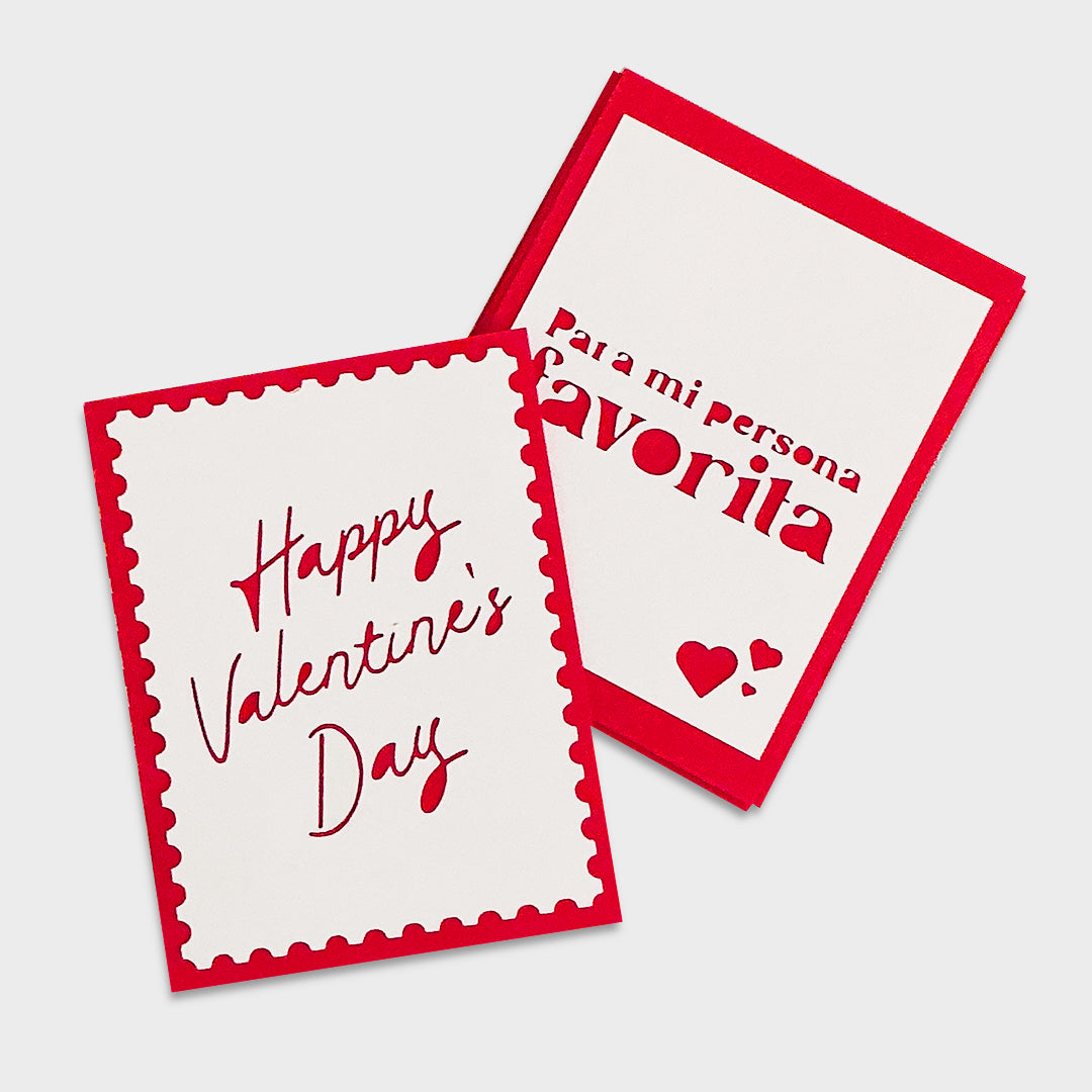 Tarjeta del día de San Valentín